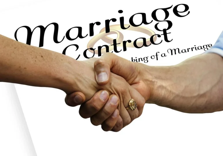 Antenuptial marriage contract serving as prenuptial agreement in Georgia.