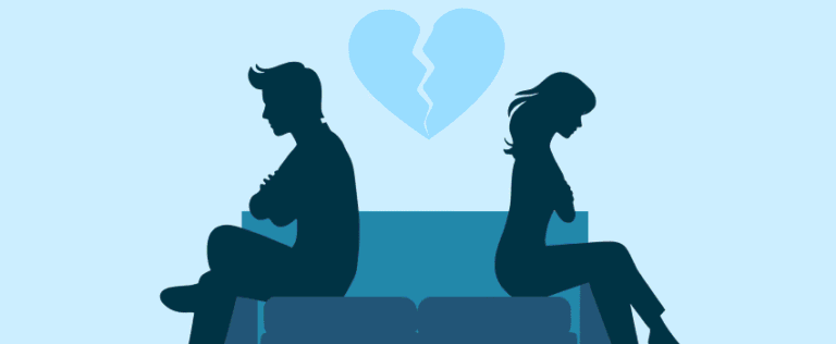 A couple on a sofa wondering about Georgia's uncontested divorce process.